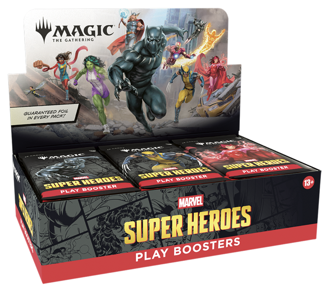 Marvel Super Heroes Play Booster Box