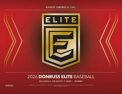 2026 Panini Donruss Elite Baseball Hobby Box