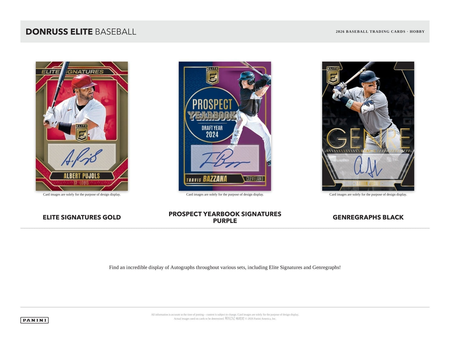 2026 Panini Donruss Elite Baseball Hobby Box