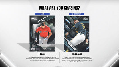 2026 Topps Chrome Black Baseball Hobby Box