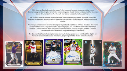 2026 Bowman Baseball Hobby Box