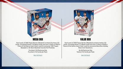 2026 Topps Series 2 Baseball Jumbo Box