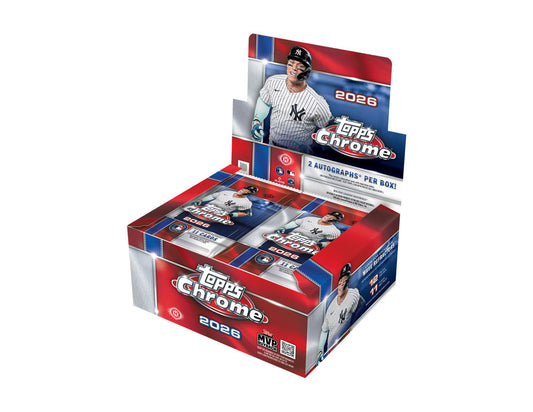 2026 Topps Chrome Baseball Jumbo Box (Presale 7/22)