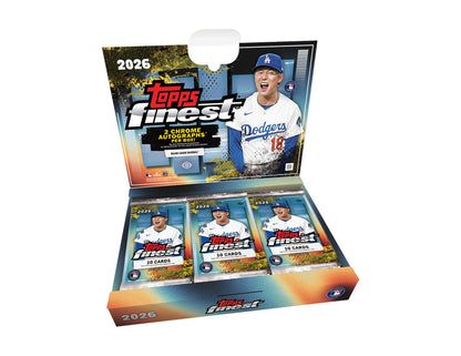 2026 Topps Finest Baseball Hobby Box (Presale 7/8)