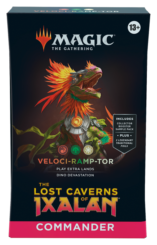 Lost Caverns of Ixalan Veloci-Ramp-Tor Commander Deck