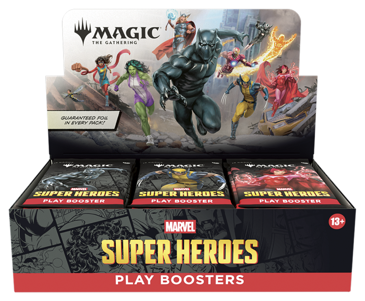 Marvel Super Heroes Play Booster Box