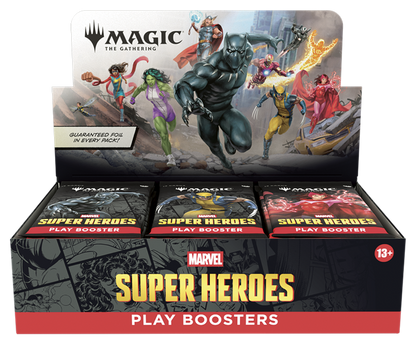 Marvel Super Heroes Play Booster Box