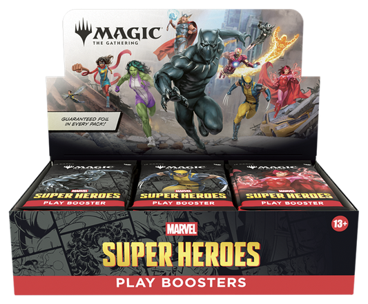 Marvel Super Heroes Play Booster Box