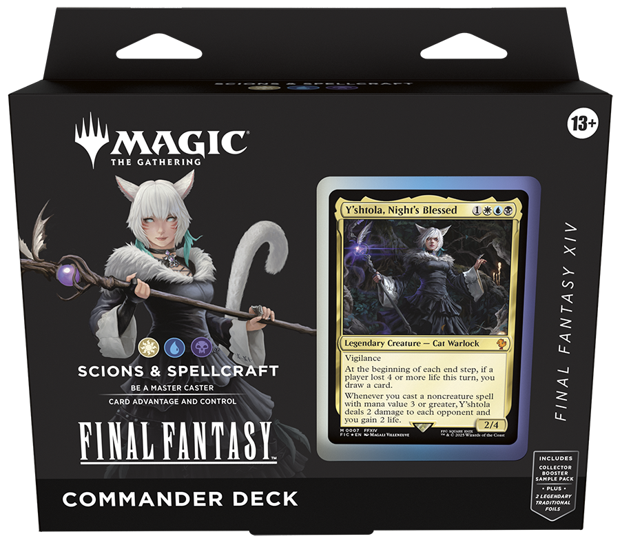 Final Fantasy Commander Deck Set of 4
