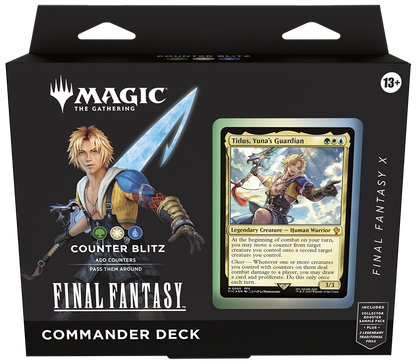 Final Fantasy X Counter Blitz Commander Deck