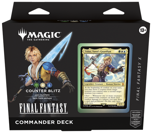 Final Fantasy X Counter Blitz Commander Deck
