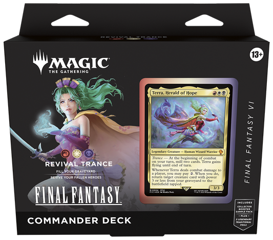 Final Fantasy VI Revival Trance Commander Deck