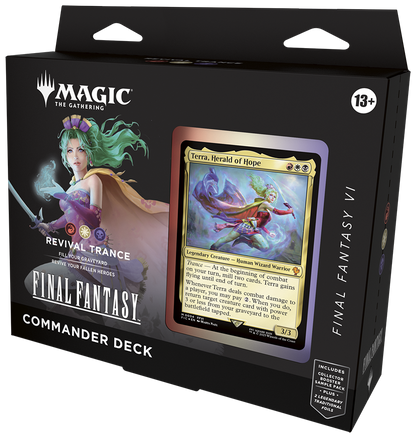 Final Fantasy VI Revival Trance Commander Deck