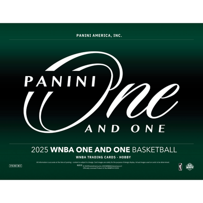 2025 Panini One and One WNBA Basketball Hobby 10 Box Case