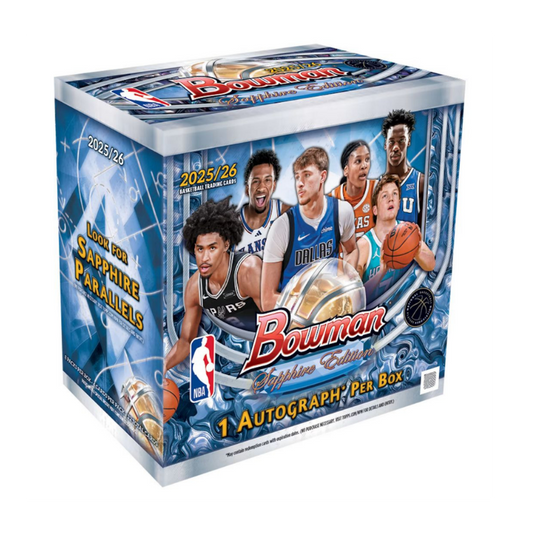 2025/26 Bowman Basketball Sapphire Edition 10 Box Case
