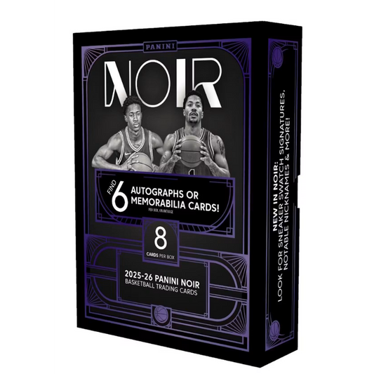 2025/26 Panini Noir Basketball Hobby 4 Box Case